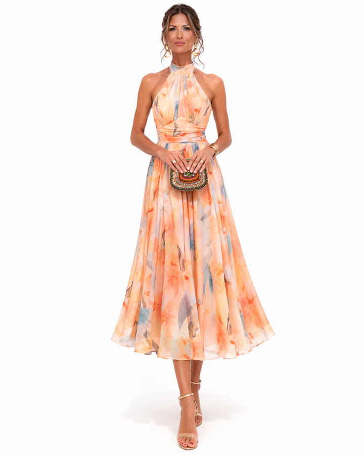 Aurora – Dress with Halter Neckline