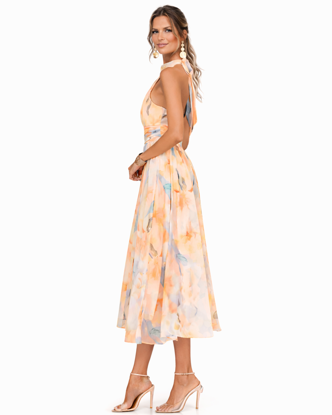 Aurora – Dress with Halter Neckline