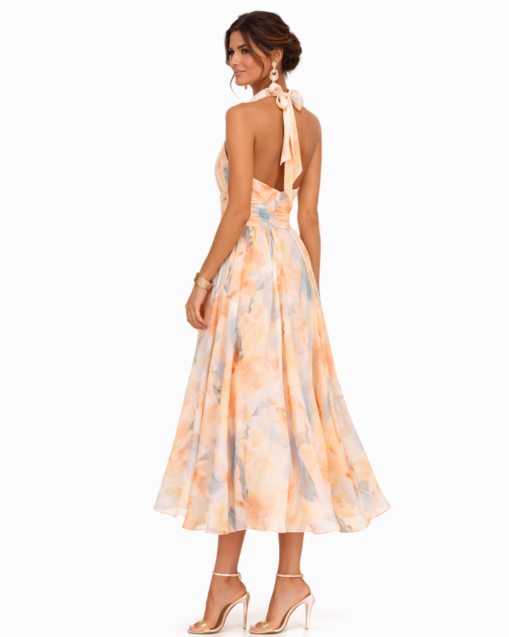 Aurora – Dress with Halter Neckline