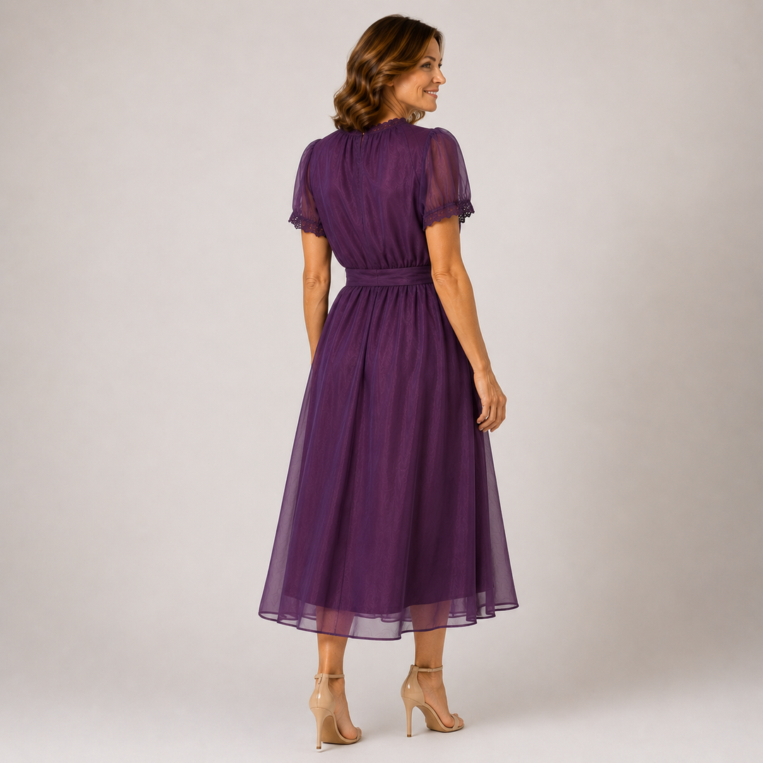 Flavia | Elegant Chiffon Maxi Dress