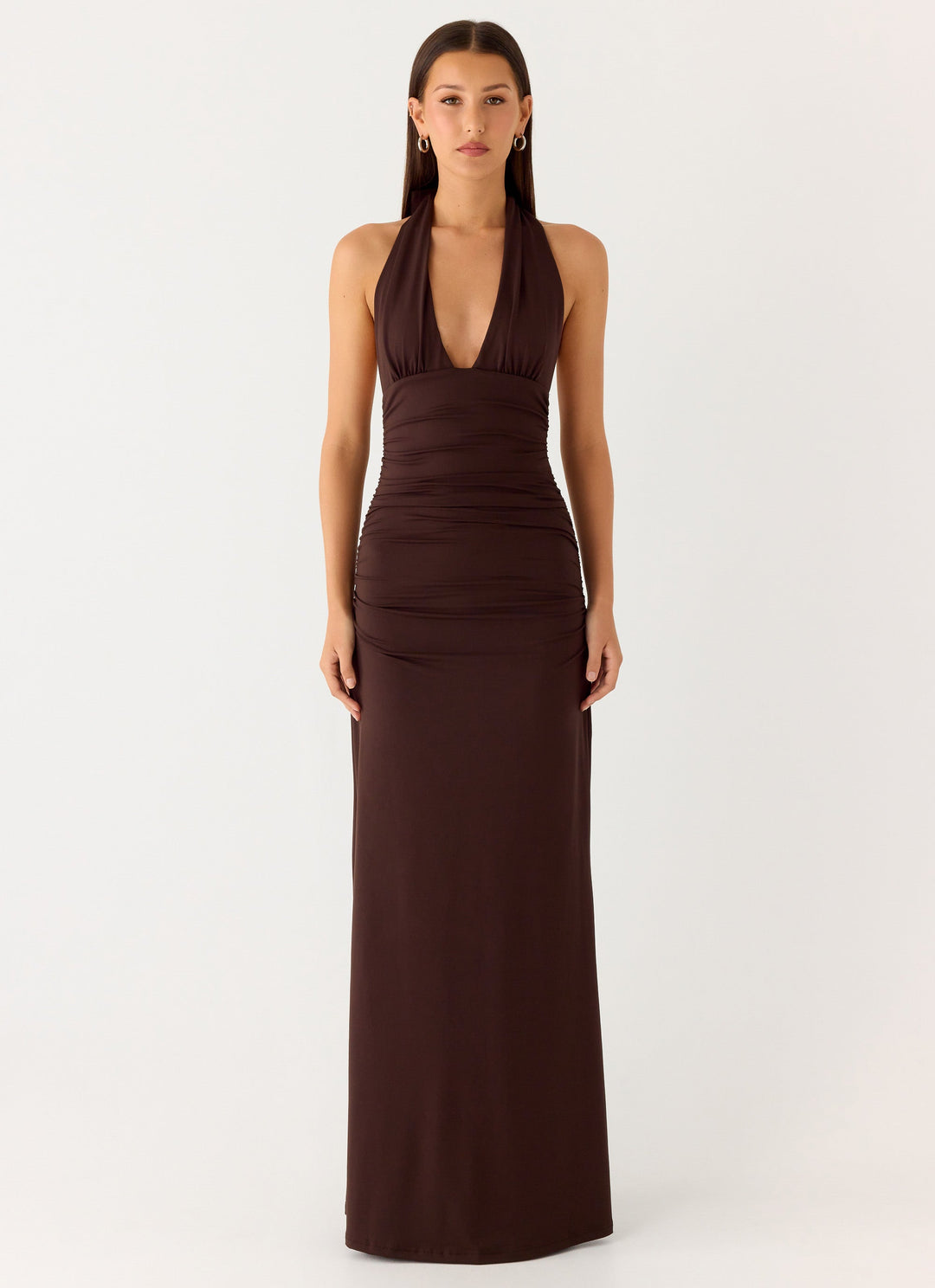 CARMEN | Maxi Dress with Gathered Waist