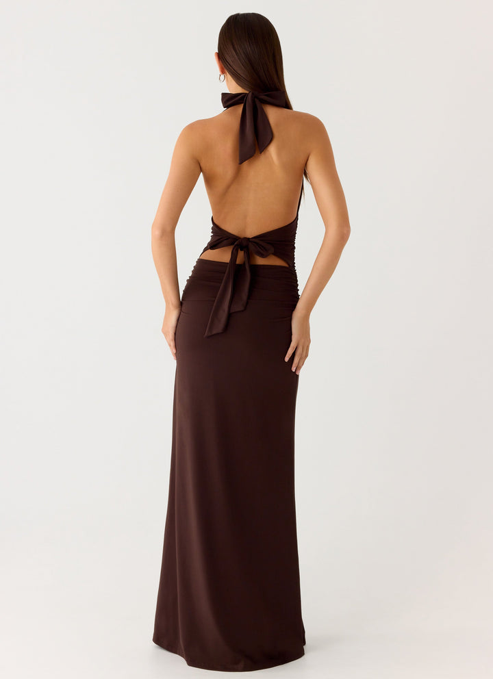 CARMEN | Maxi Dress with Gathered Waist