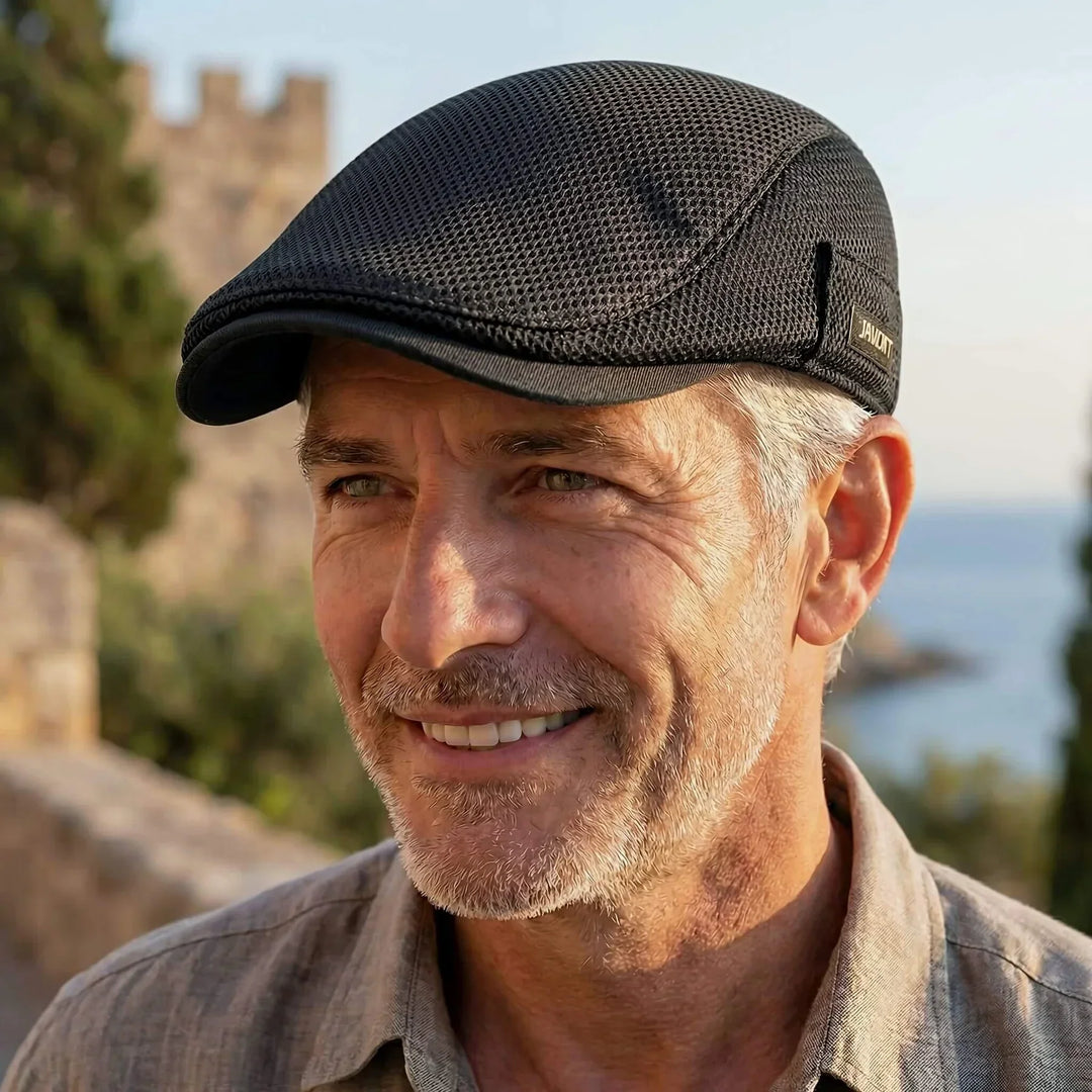 MeshCap | Casual Cap with Brim for Men