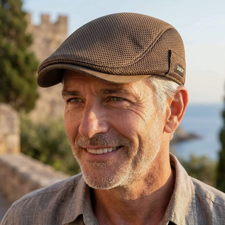 MeshCap | Casual Cap with Brim for Men
