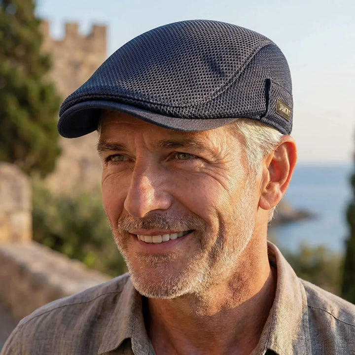 MeshCap | Casual Cap with Brim for Men
