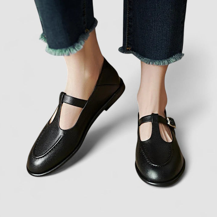Camila – Scarpe Mary Jane con tacco basso