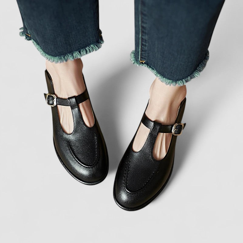 Camila – Scarpe Mary Jane con tacco basso