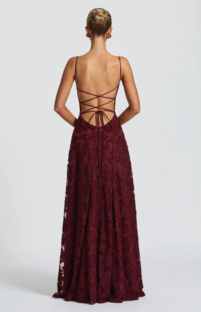 SOFIA | Elegant Lace Maxi Dress