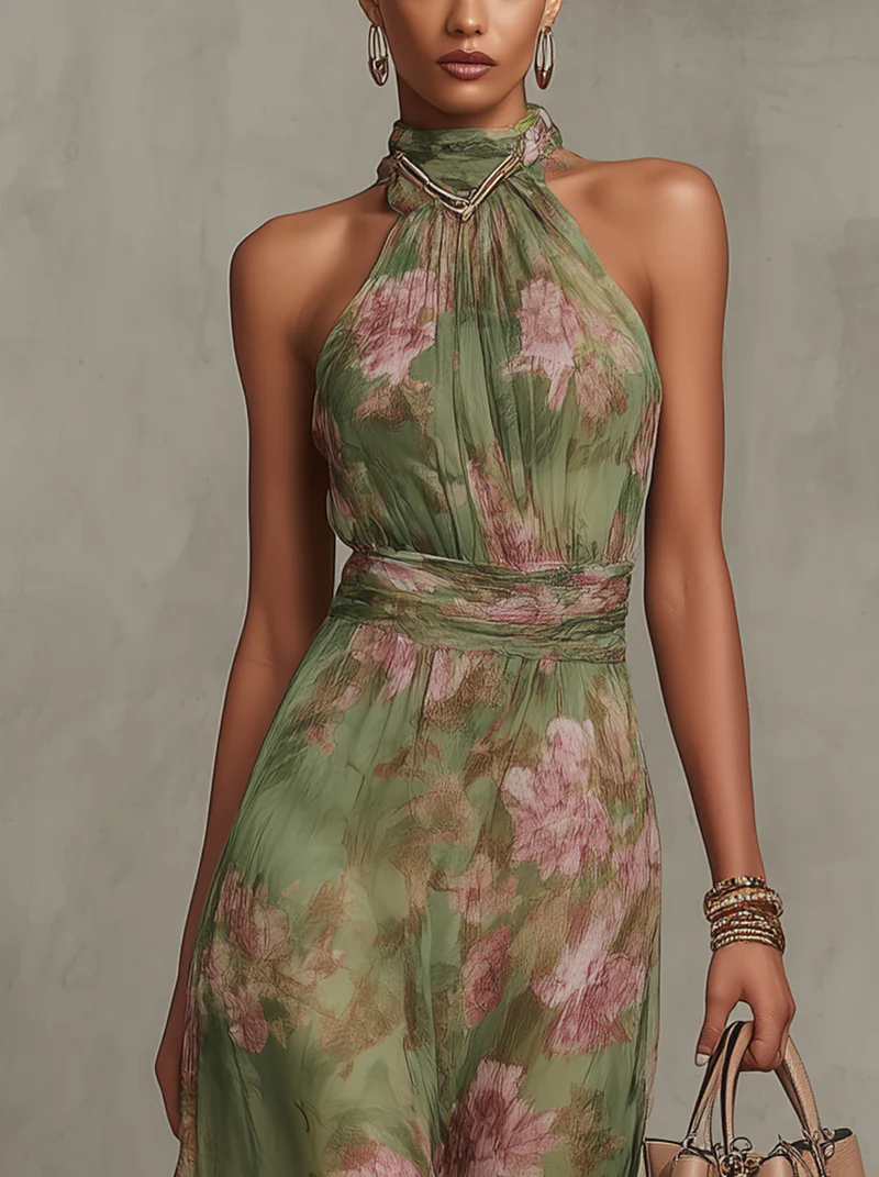 Norma | Abito Estivo Elegante con Fiori