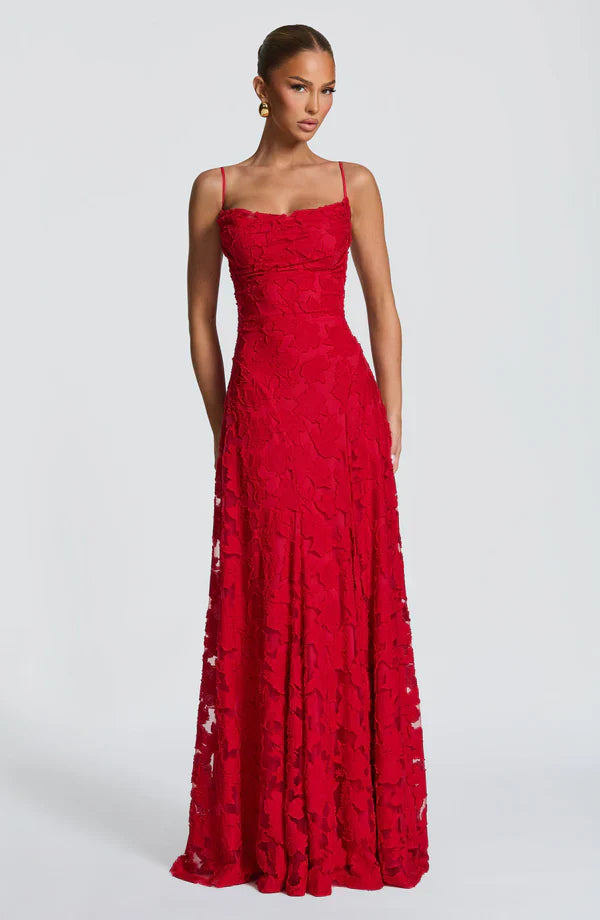SOFIA | Elegant Lace Maxi Dress