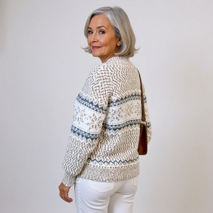 Melanie™ | Maglia tricot islandese senza tempo