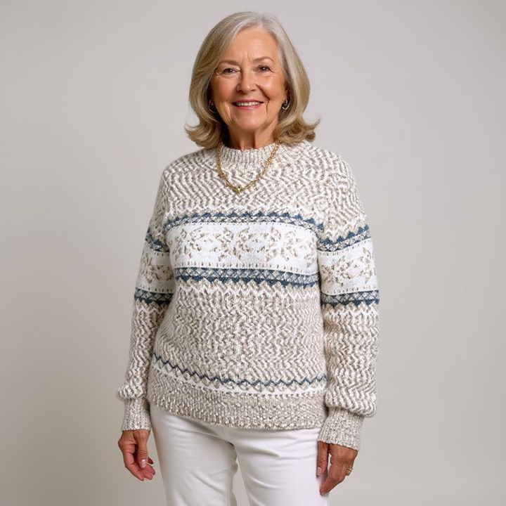 Melanie™ | Maglia tricot islandese senza tempo