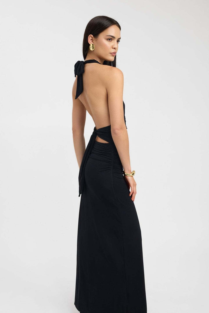 CARMEN | Maxi Dress with Gathered Waist