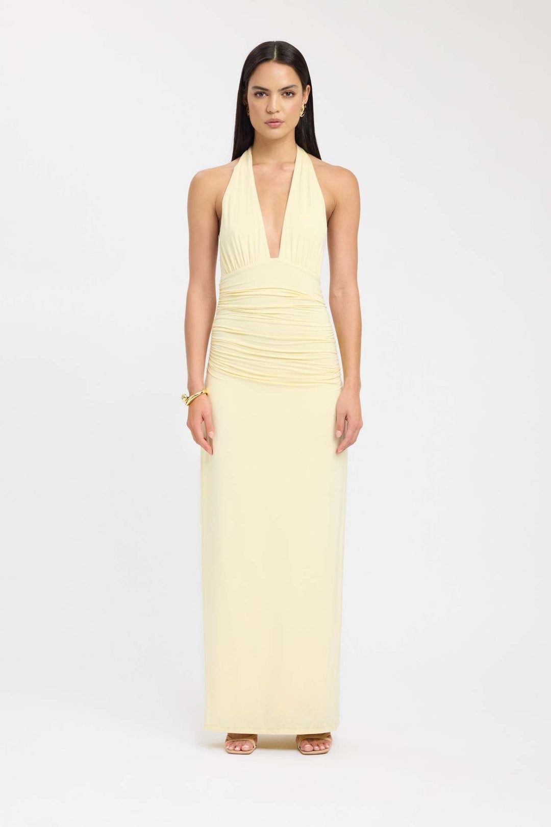 CARMEN | Maxi Dress with Gathered Waist