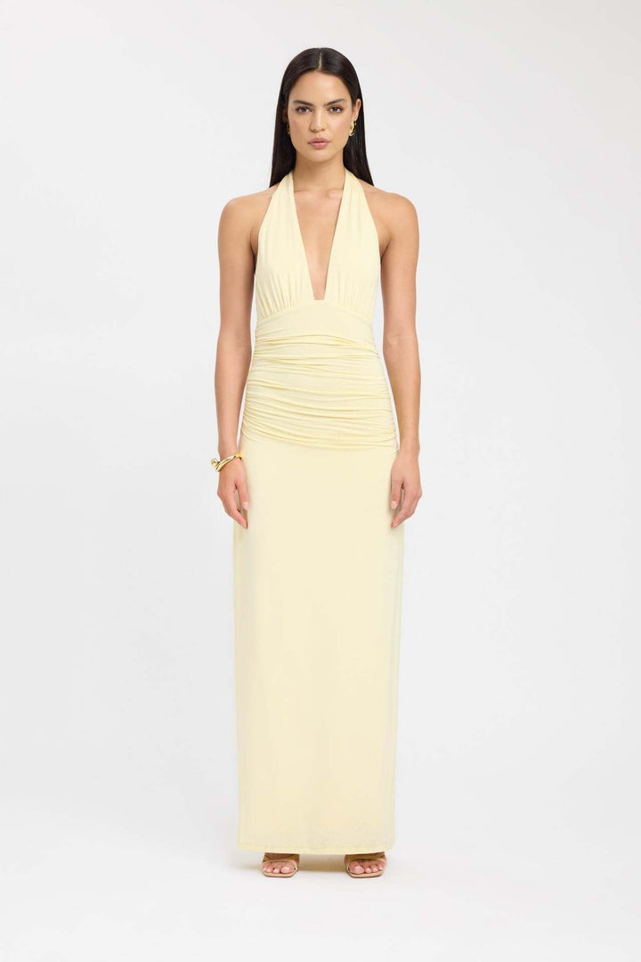 CARMEN | Maxi Dress with Gathered Waist