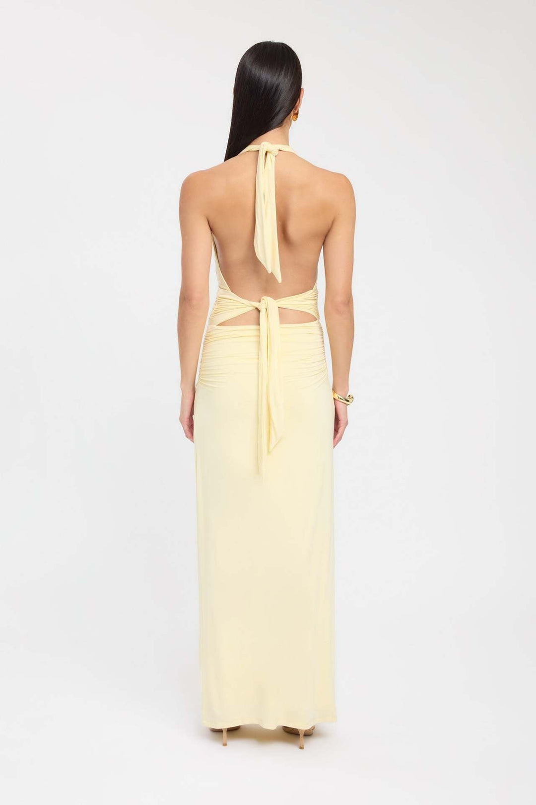 CARMEN | Maxi Dress with Gathered Waist