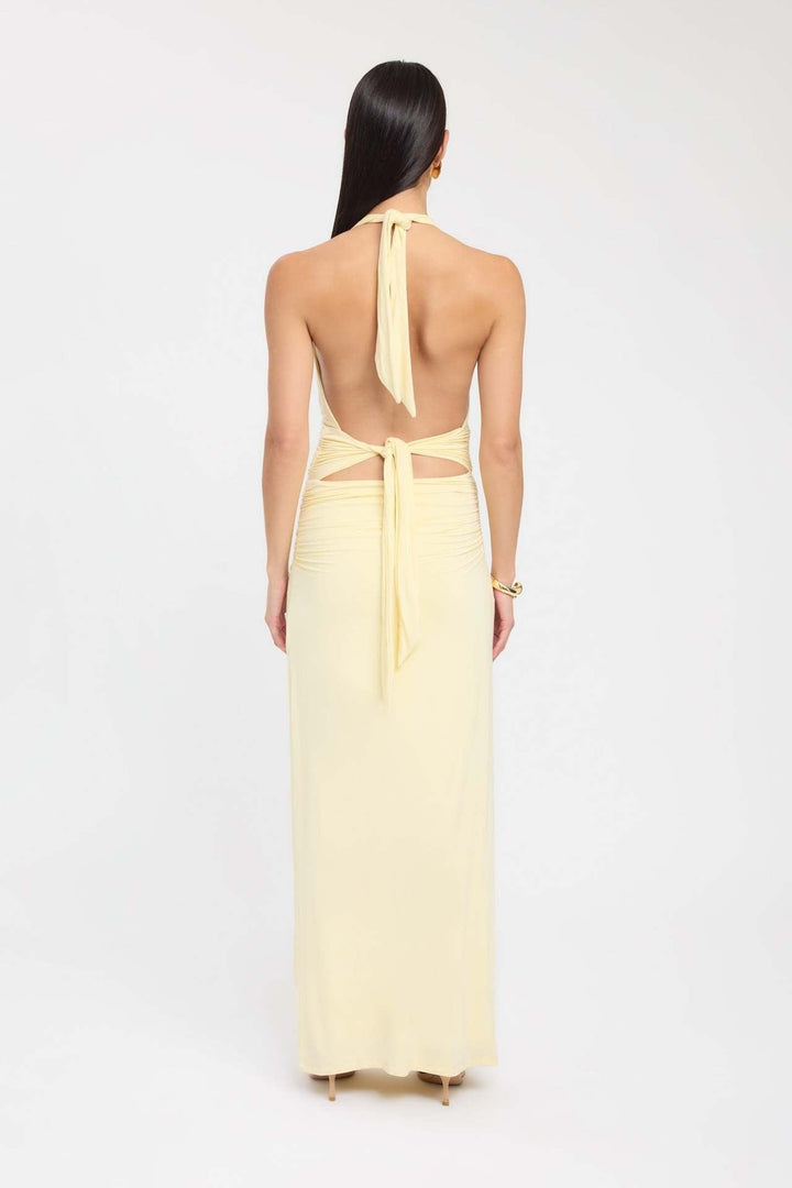 CARMEN | Maxi Dress with Gathered Waist