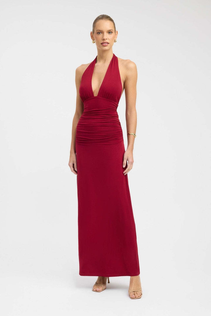 CARMEN | Maxi Dress with Gathered Waist