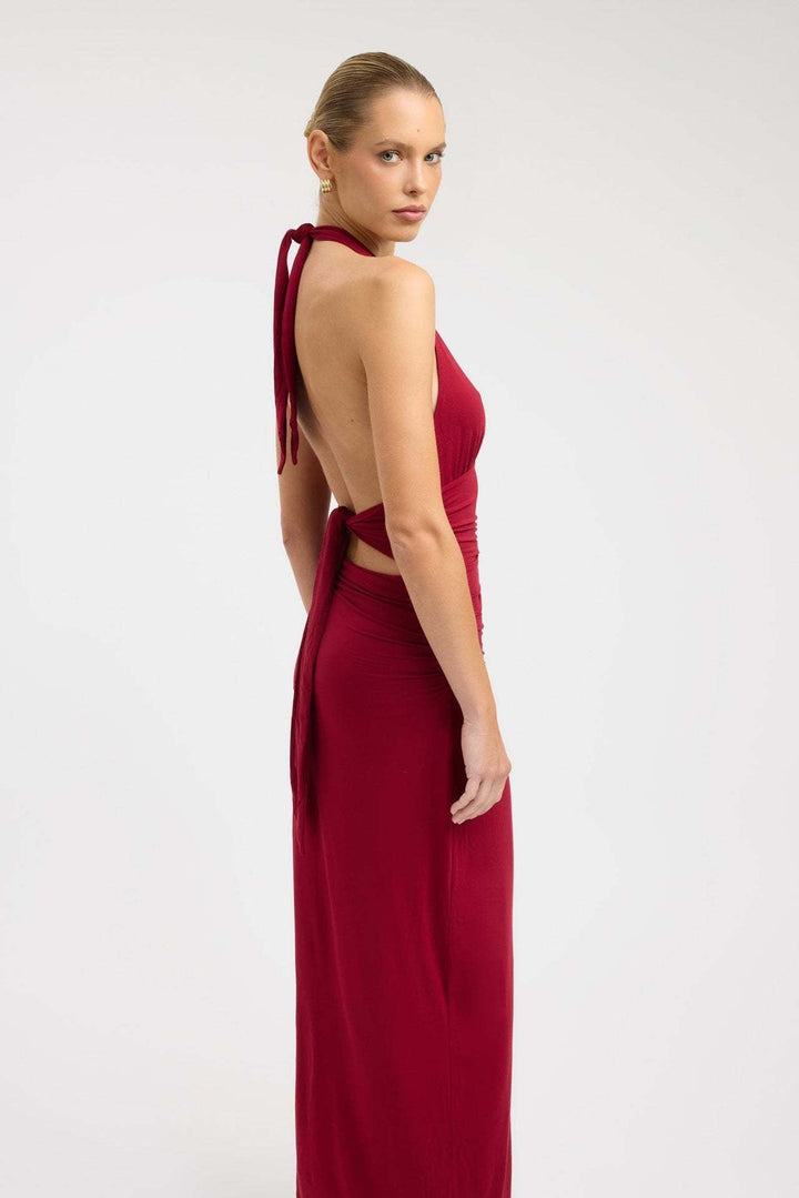 CARMEN | Maxi Dress with Gathered Waist