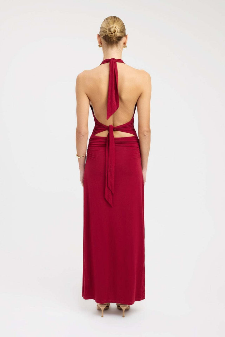 CARMEN | Maxi Dress with Gathered Waist
