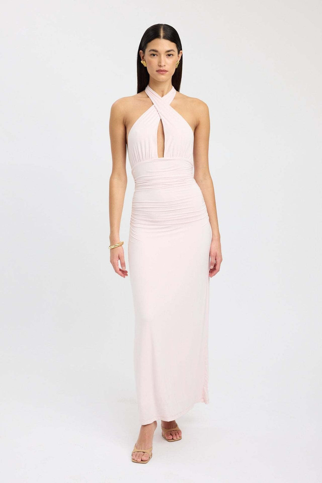 CARMEN | Maxi Dress with Gathered Waist