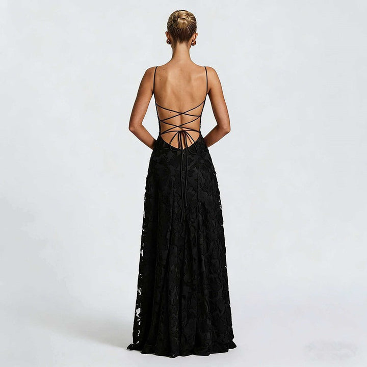 SOFIA | Elegant Lace Maxi Dress