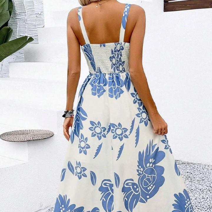 Monica - Floral Spaghetti Strap Dress